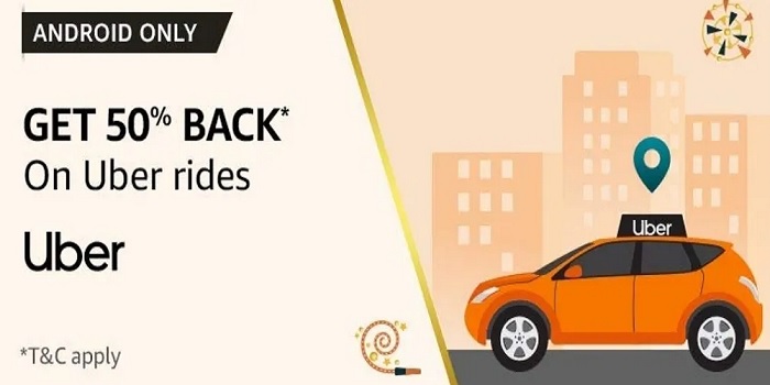 Uber Ride Offers : Get 50% Off Upto Rs 100 On Your Uber Connect Trip